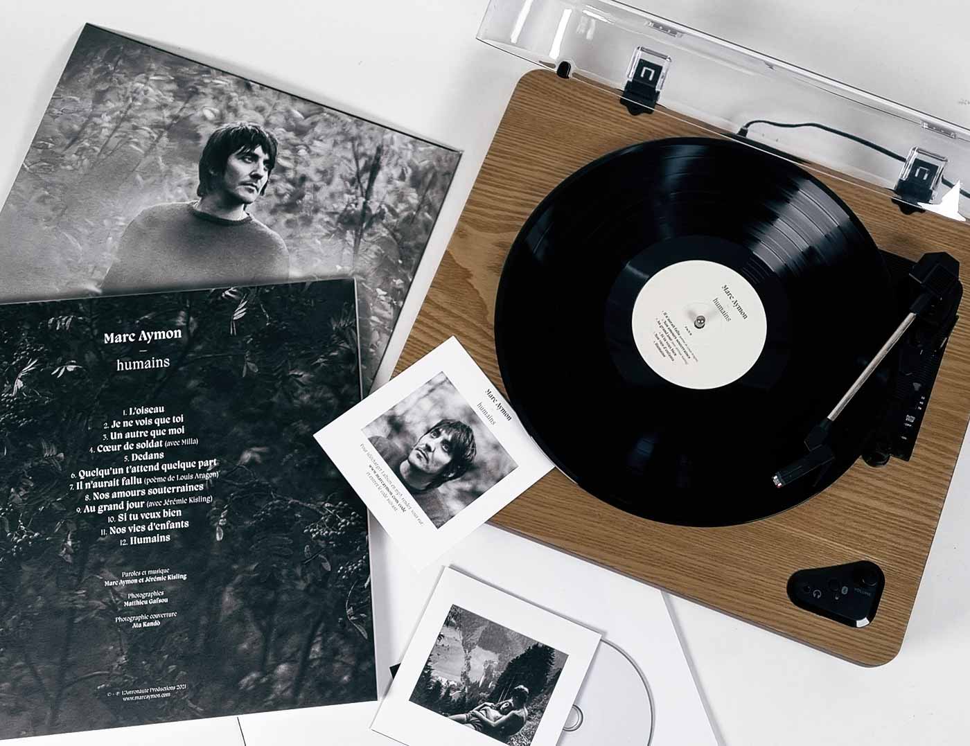 Vue d'ensemble des éléments du coffret