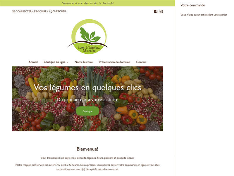 Site des Plant'az Martin