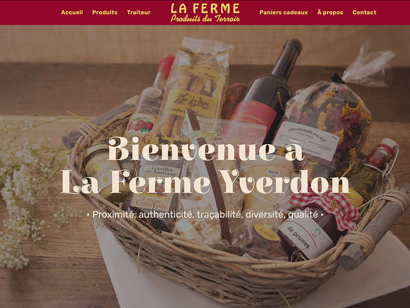 Site web La Ferme
