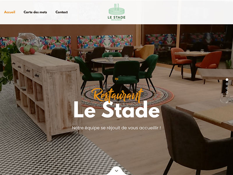 Site web Le Stade